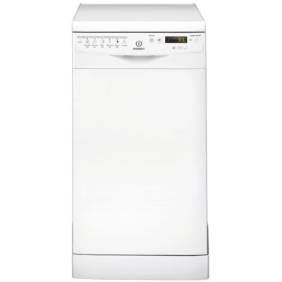 Indesit DSR57B1UK 10 Place Slimline Dishwasher in White Indesit DSR57B1UK 10 Place Slimline Dishwasher in White